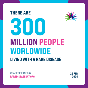 200 million people worldwide living with a rare disease